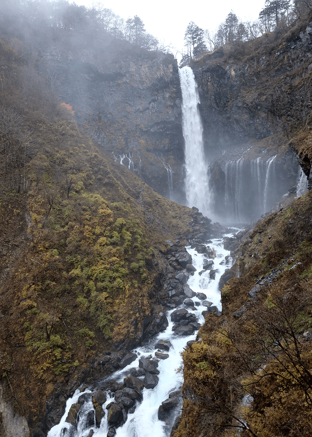 華厳の滝（Kegon falls）