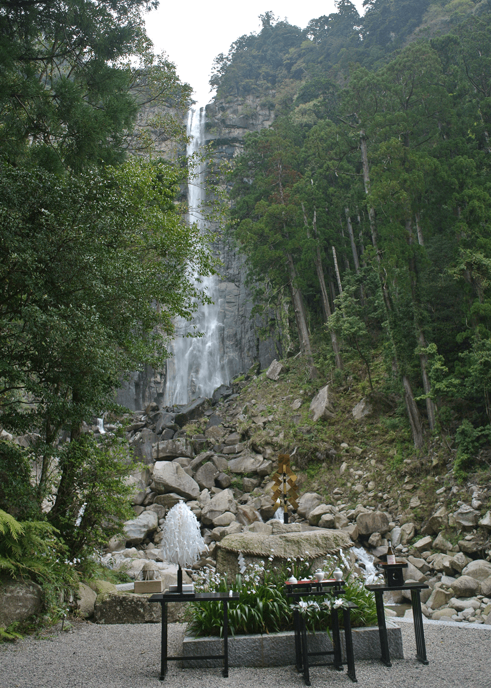 熊野那智大社と那智の滝